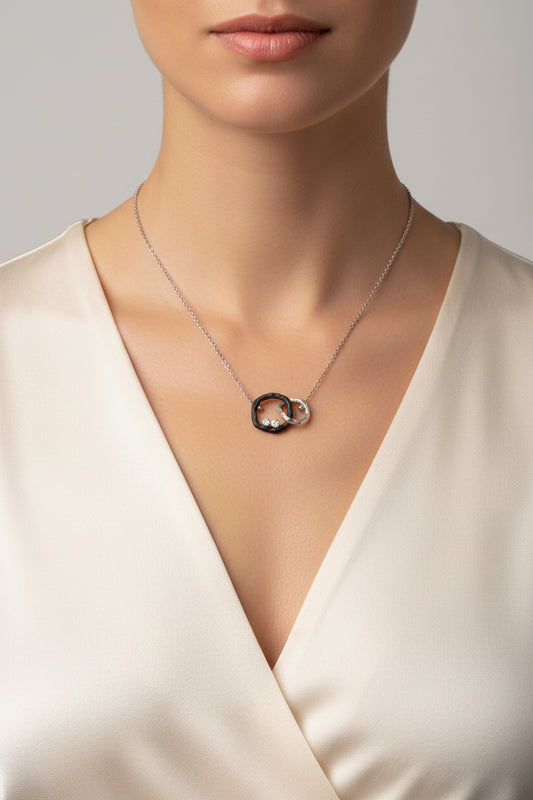 Small Double circle pendnat