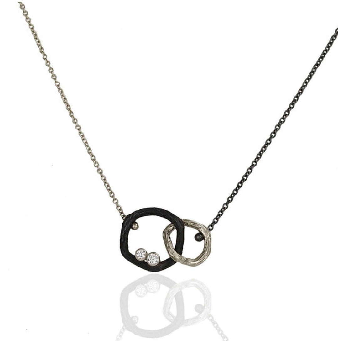 Small Double circle pendnat
